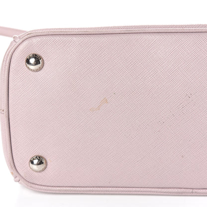 Prada Saffiano Small Galleria Double Zip Tote Mughetto 18 of 19