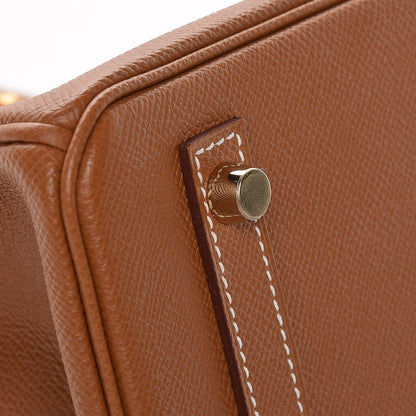 Hermes Epsom Birkin 30 Gold 8 of 51