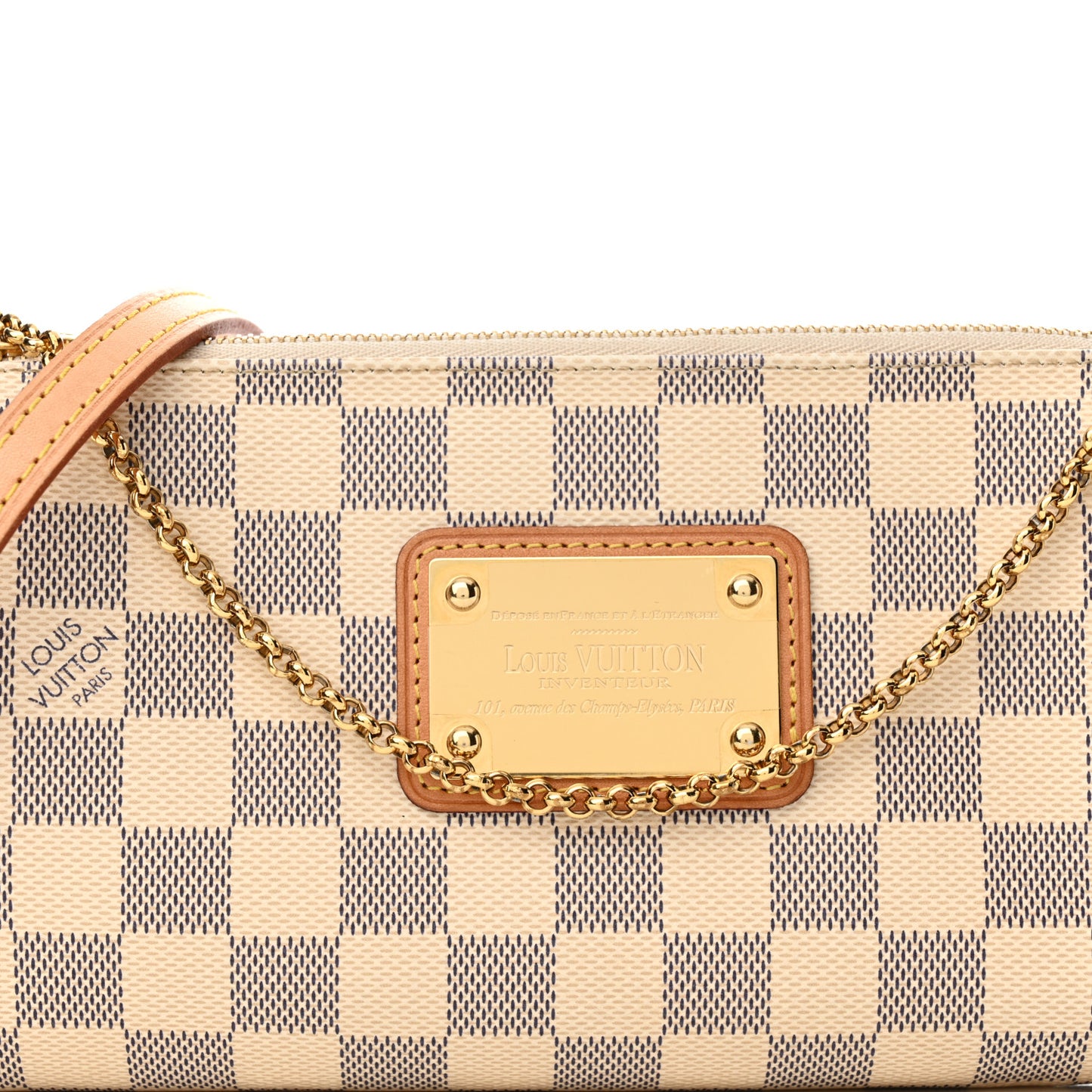 Damier Azur Eva Clutch