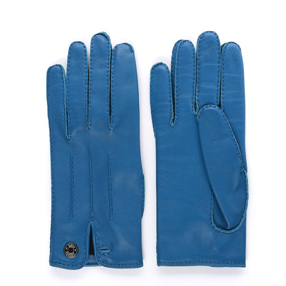 Hermes Lambskin Clous de Selle Gloves 7.5 1 of 4