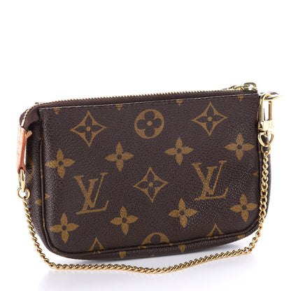 Louis Vuitton Monogram Mini Pochette Accessories 3 of 9