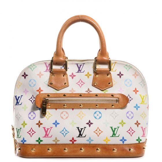 Monogram Multicolor Alma White