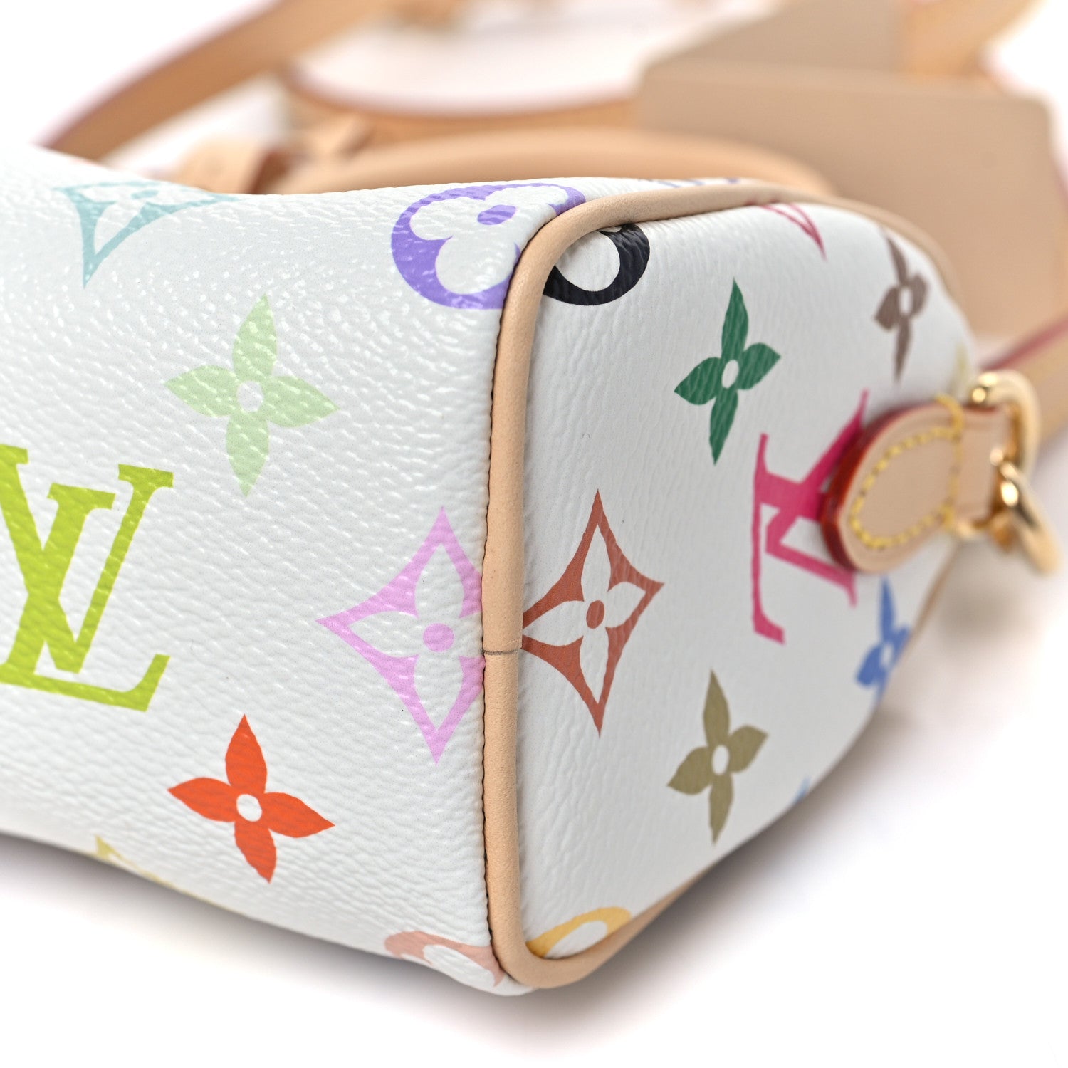 Louis Vuitton LV X TM Monogram Multicolor Nano Speedy White