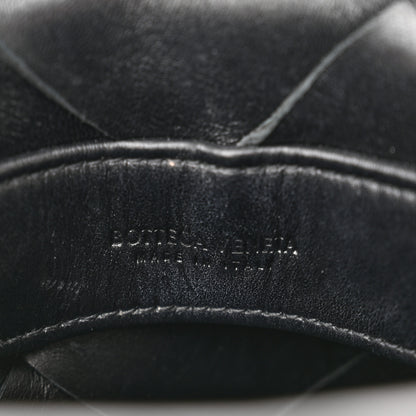 Bottega Veneta Nappa Maxi Intrecciato Clasp Bucket Bag Black 6 of 13