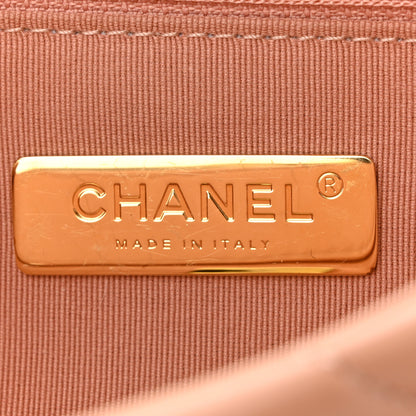Chanel Lambskin Quilted Medium Chanel 19 Flap Beige 6 of 11