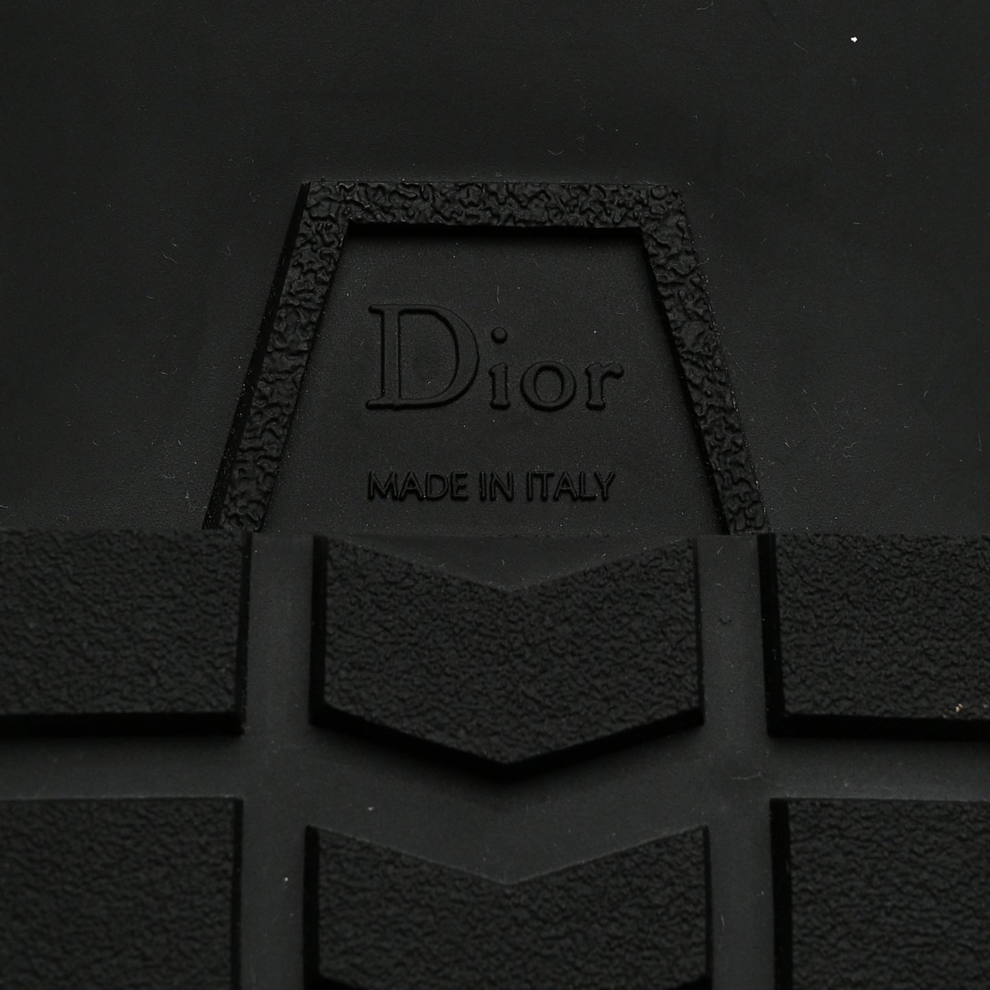 Calfskin Diorquake Buckled Lug Sole 15mm Clogs 36 Black