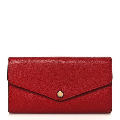 Louis Vuitton Empreinte Sarah Wallet NM Cherry 1 of 8