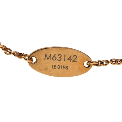 Louis Vuitton Brass Nanogram Bracelet Silver Gold 5 of 5