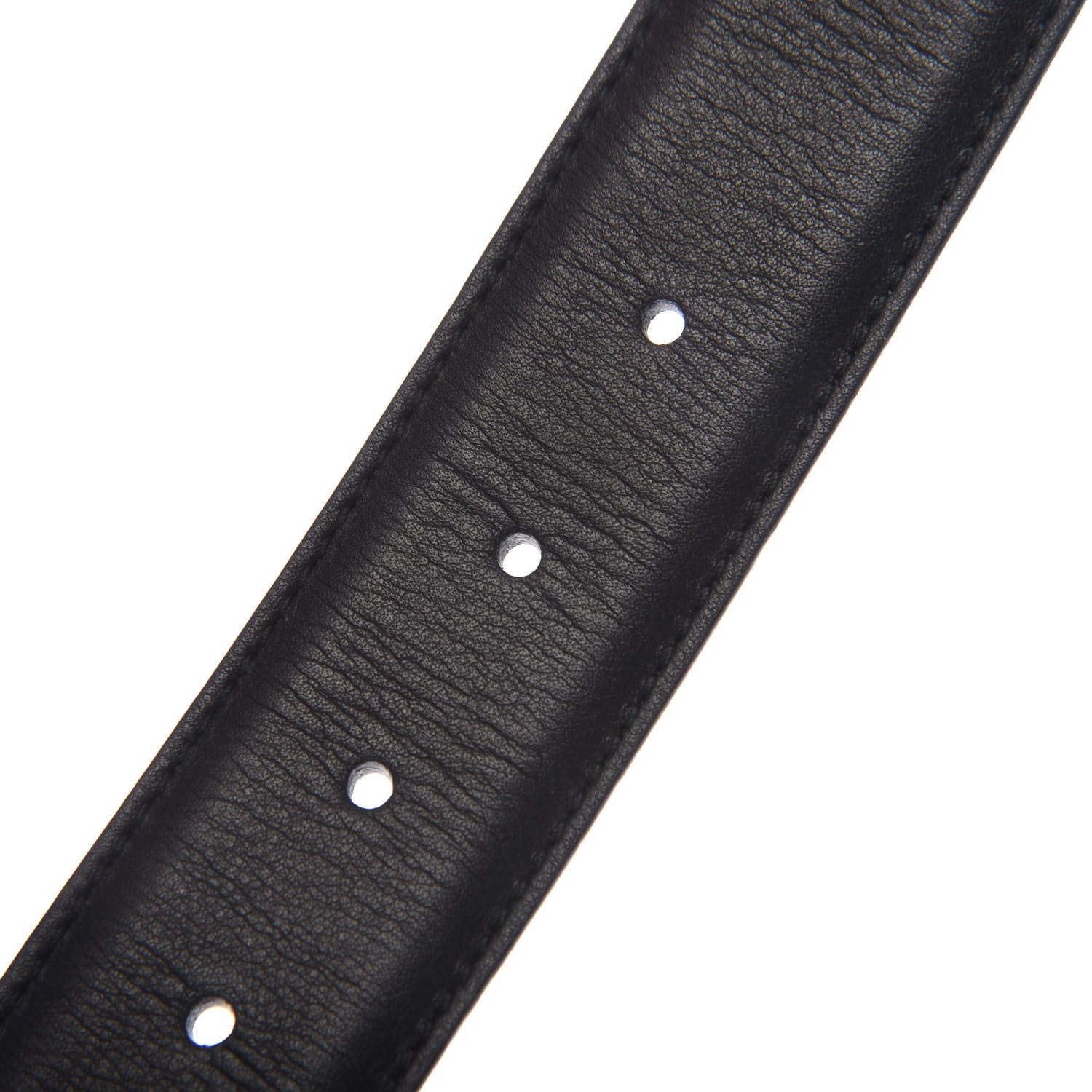 Gucci Calfskin Interlocking G 37mm Belt 85 34 Black 4 of 5