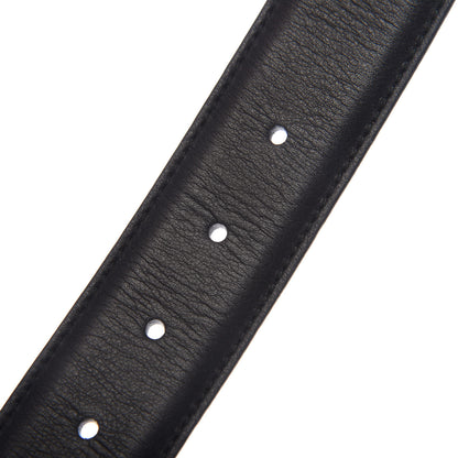 Gucci Calfskin Interlocking G 37mm Belt 85 34 Black 4 of 5