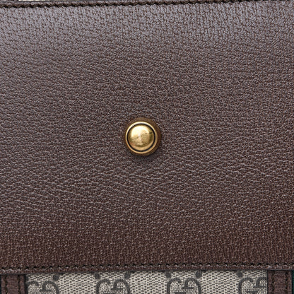 Gucci Soft GG Supreme Monogram Courrier Medium Duffle Bag Beige New Acero Multicolor 11 of 13