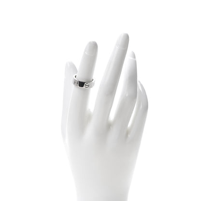 Cartier 18K White Gold 5.5mm LOVE Ring 50 5.25 2 of 6