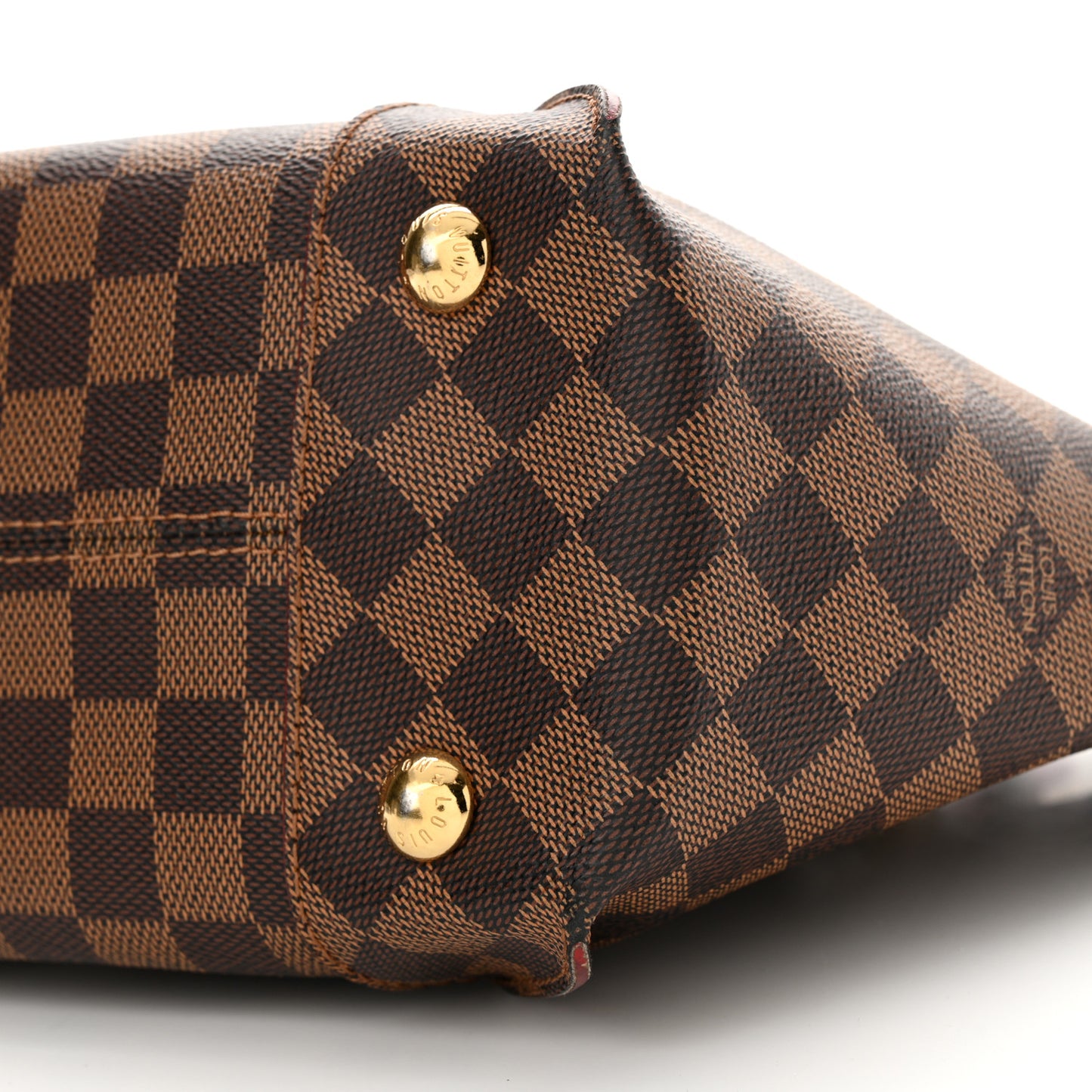 Damier Ebene Caissa Tote PM Cherry