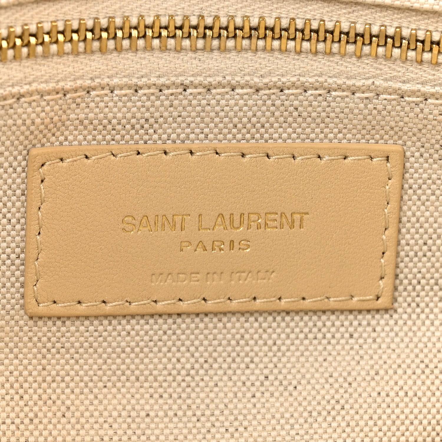 Saint Laurent Raffia Monogram Medium Jamie Natural Avorio 6 of 10