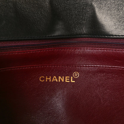Chanel Lambskin Quilted Medium Single Flap Black 6 of 11