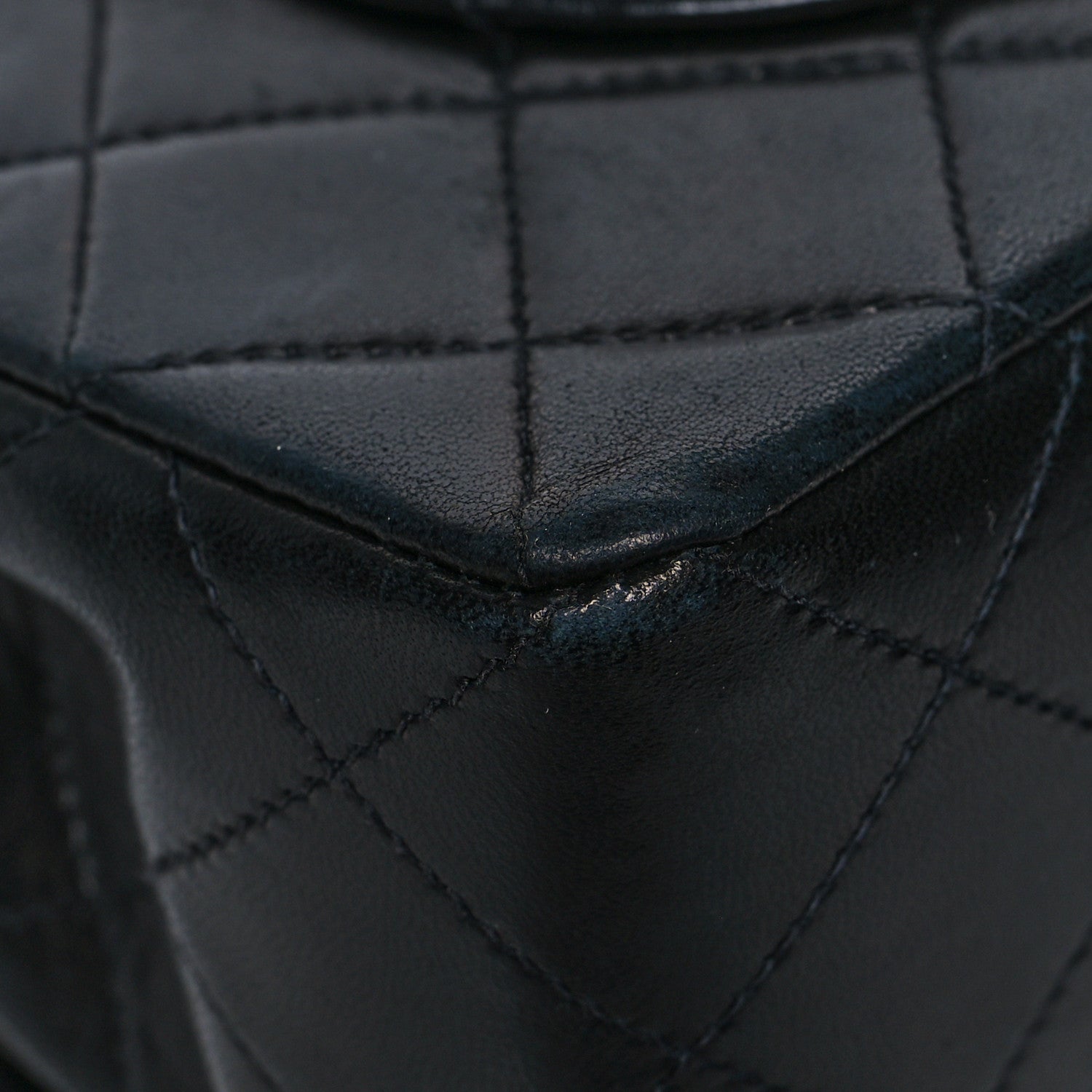 Chanel Lambskin Quilted Small Double Flap Black 12 of 17