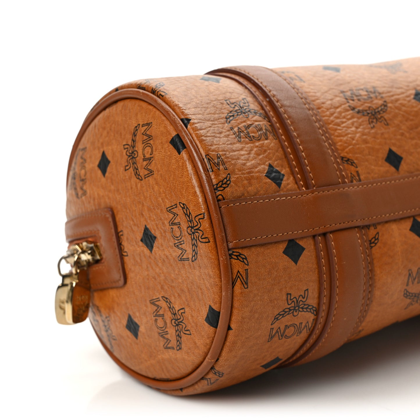 Visetos Essential Barrel Bag Cognac