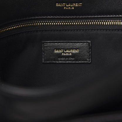 Saint Laurent Lambskin Matelasse Monogram Medium Niki Chain Satchel Black 7 of 12