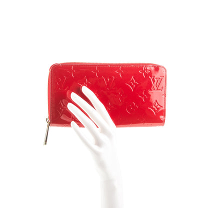 Louis Vuitton Vernis Zippy Wallet Cherry 2 of 7