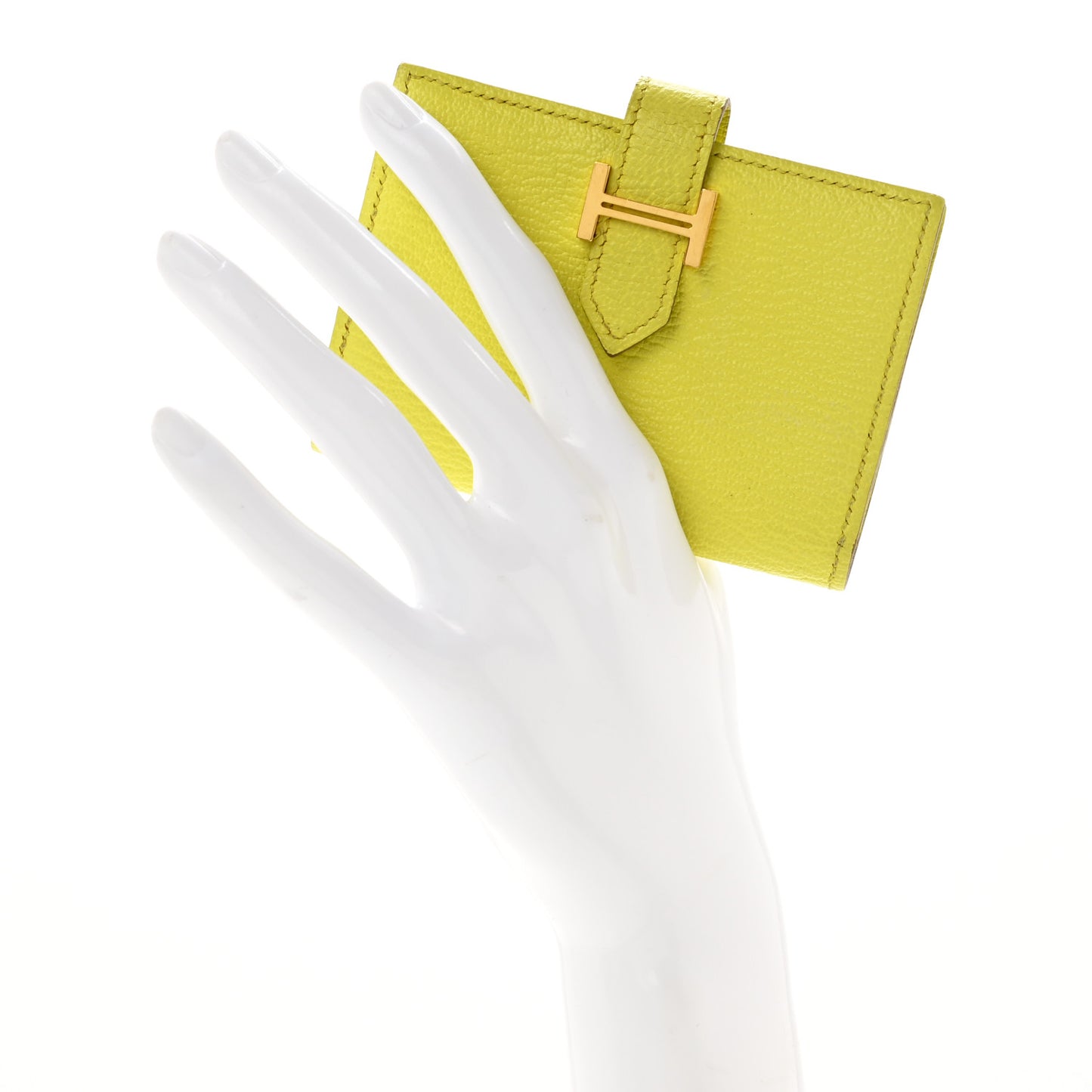 Chevre Mysore Bearn Card Holder Wallet Lime
