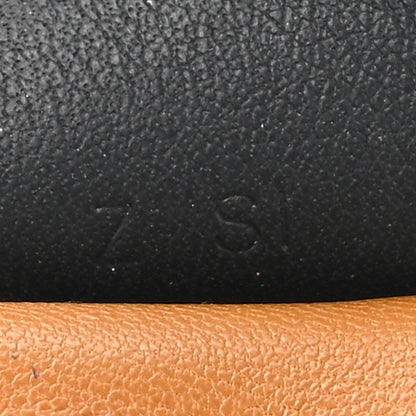 Hermes Milo Lambskin Grigri Rodeo Pegase Horse Bag Charm PM Sesame Black Bleu Saphir 4 of 5