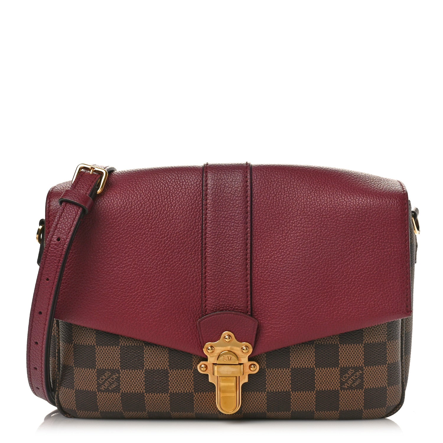 Louis Vuitton Damier Ebene Clapton Raisin 1 of 9