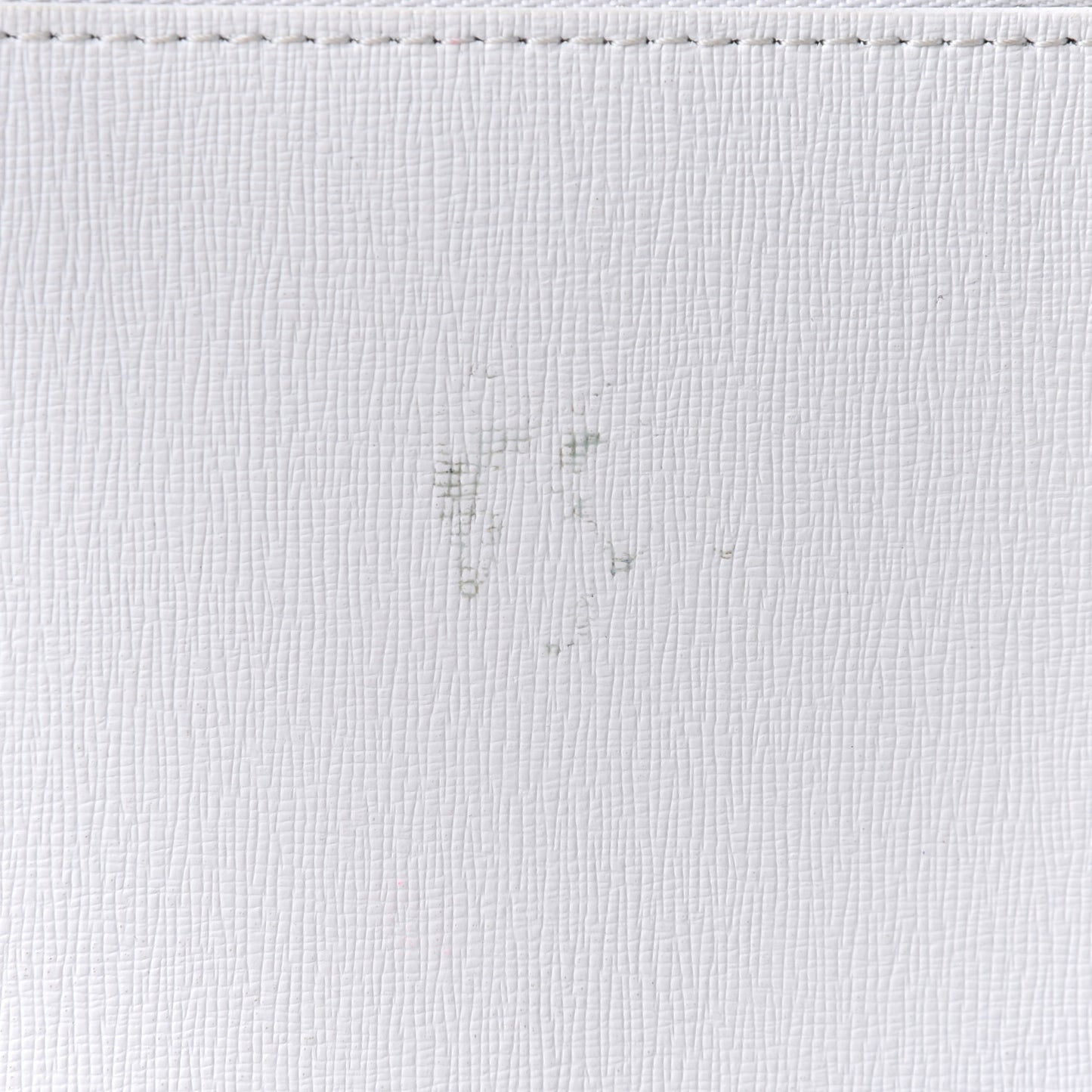 Saffiano Mini Bucket Bag White Royal
