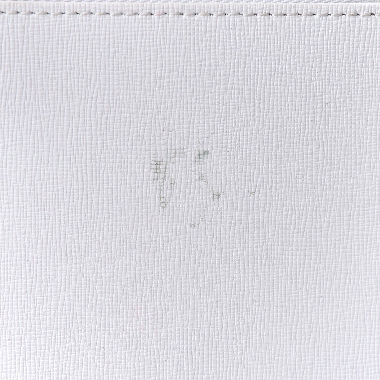Mansur Gavriel Saffiano Mini Bucket Bag White Royal 9 of 10