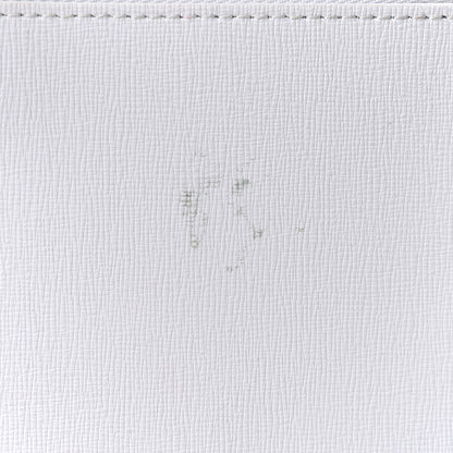 Mansur Gavriel Saffiano Mini Bucket Bag White Royal 9 of 10