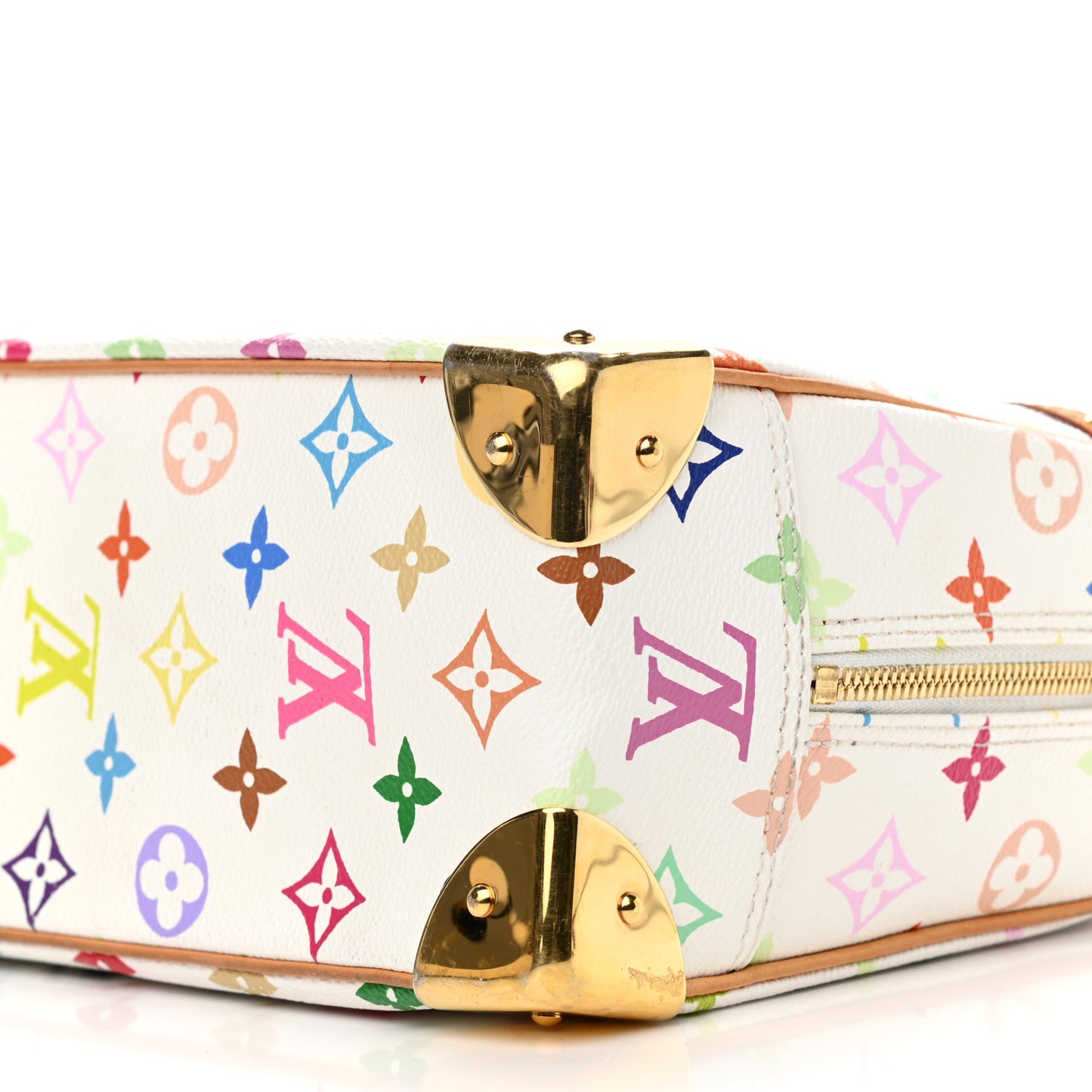 Monogram Multicolor Trouville White