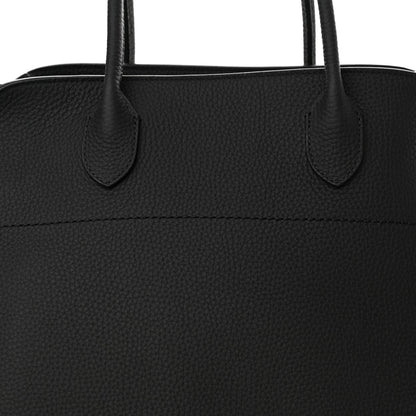 The Row Matte Grained Calfskin Soft Margaux 15 Black 7 of 9