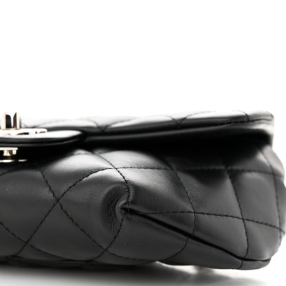 Chanel Calfskin Quilted CC Uniform Flap Belt Bag Black 11 of 11