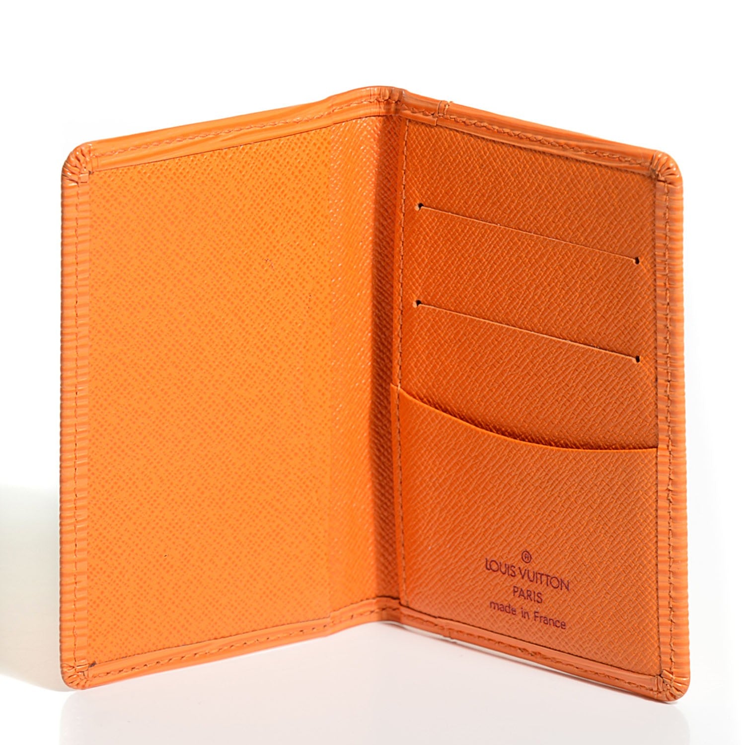 Louis Vuitton Epi Pocket Organizer Mandarin 5 of 7