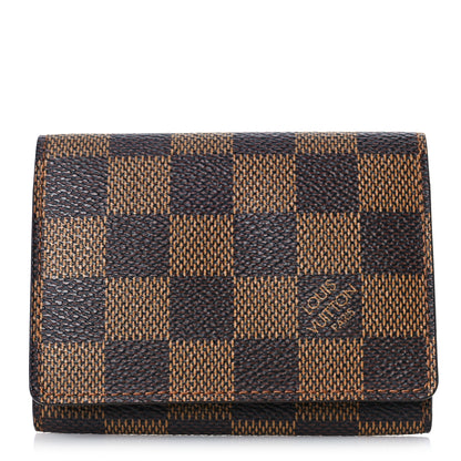 Louis Vuitton Damier Ebene Enveloppe Carte De Visite 1 of 8