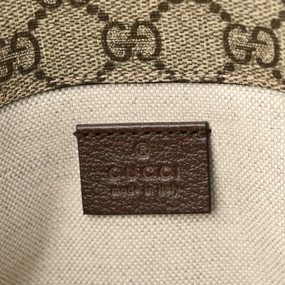 Gucci GG Supreme Monogram Neo Vintage Web Belt Bag Brown 6 of 10