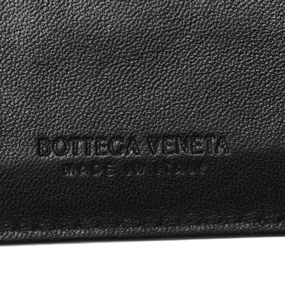 Bottega Veneta Nappa Intreccio Cassette Credit Card Holder Black 6 of 7