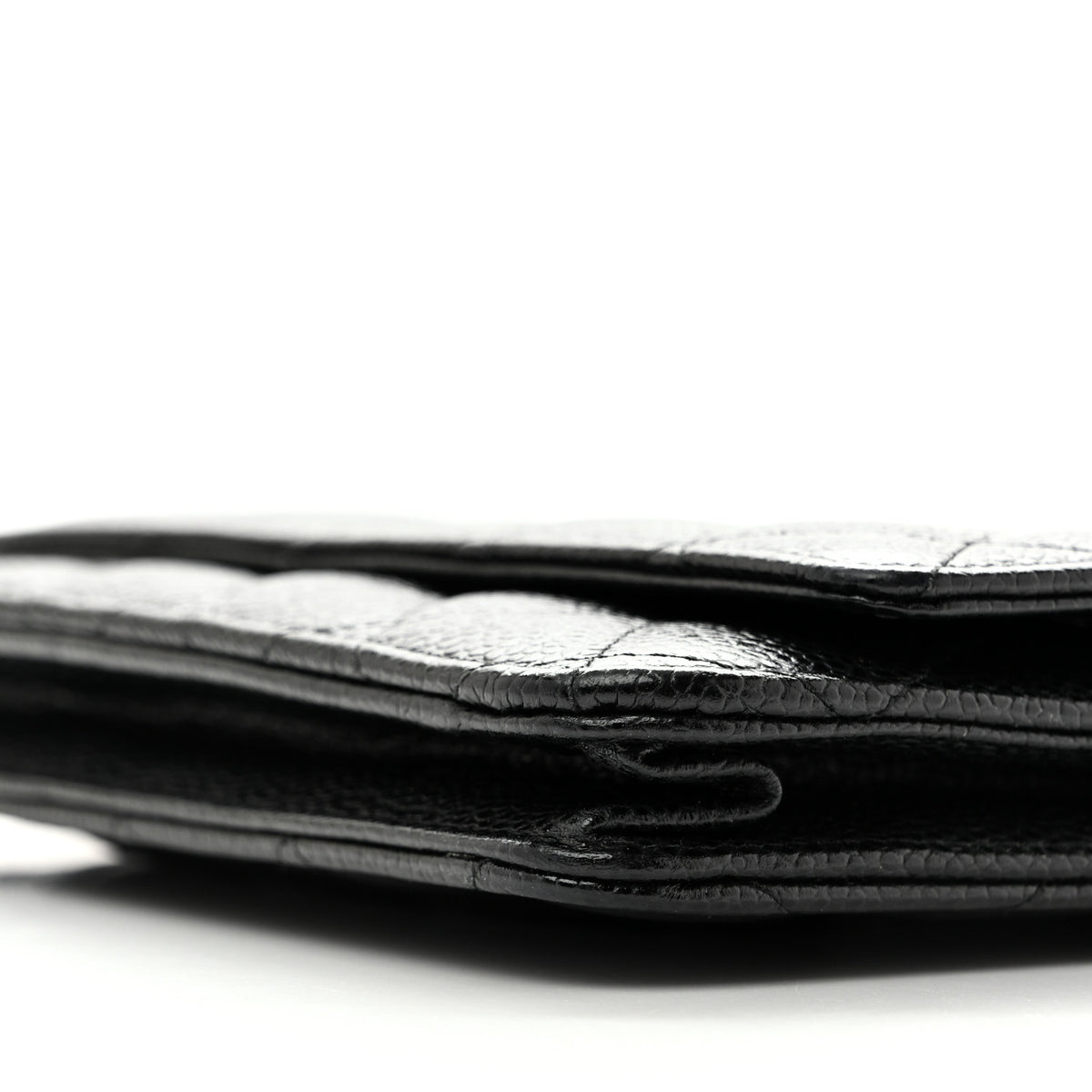 Chanel Caviar Quilted Wallet on Chain WOC Black 10 of 12