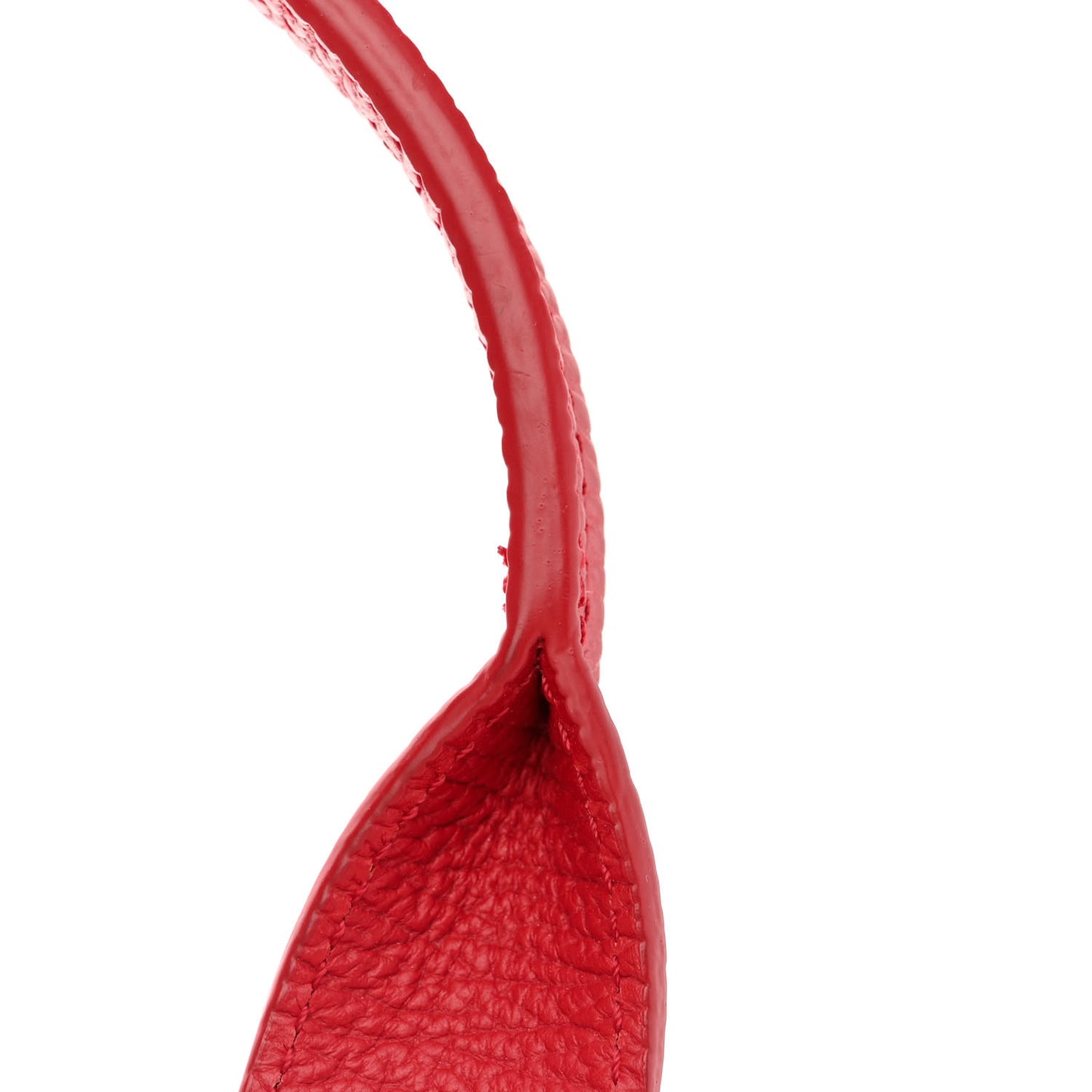 Textured Calfskin Medium Pashli Satchel Red