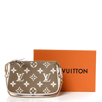 Louis Vuitton Empreinte Spring in the City Mini Pochette Accessories Kaki Beige Cream 8 of 8