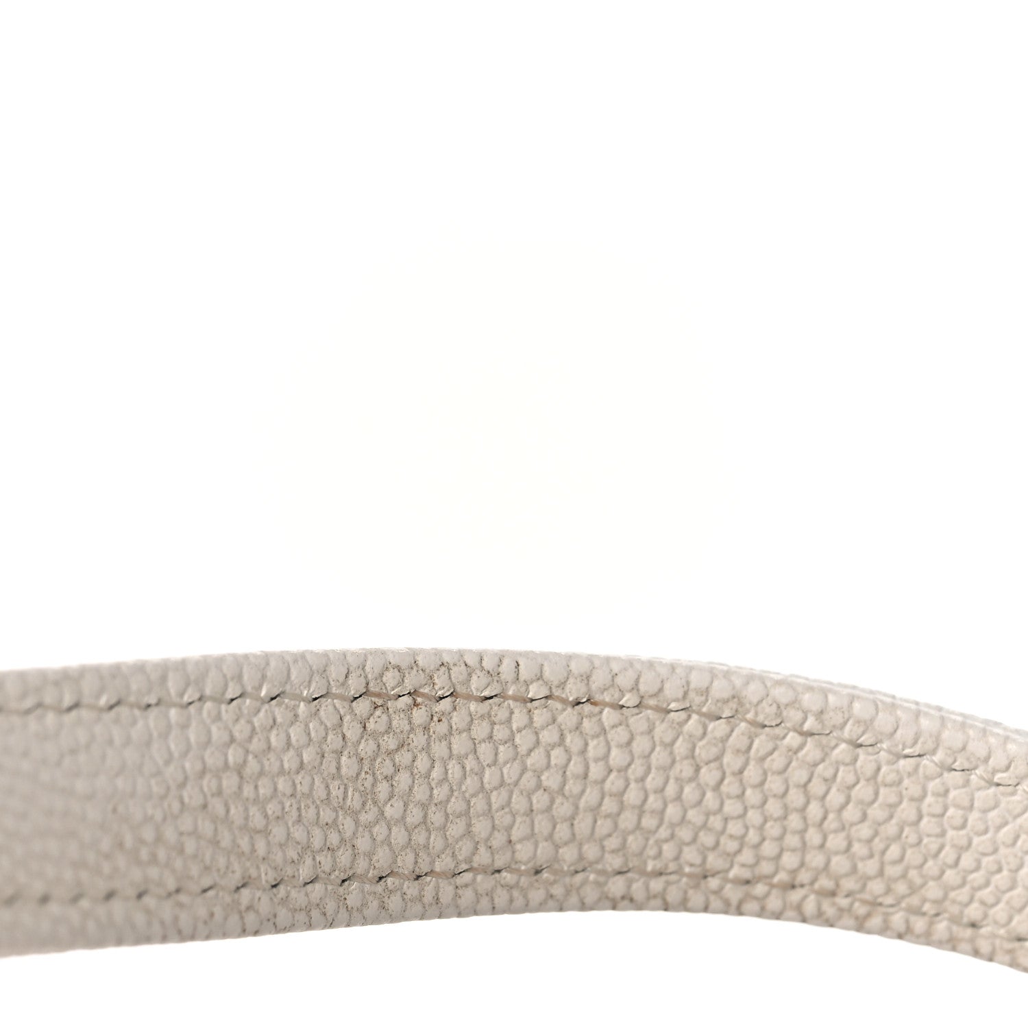 Chanel Caviar Quilted Mini Bracelet On Chain Wallet On Chain WOC White 11 of 12