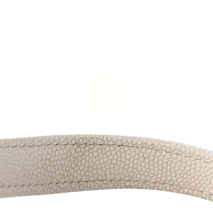 Chanel Caviar Quilted Mini Bracelet On Chain Wallet On Chain WOC White 11 of 12