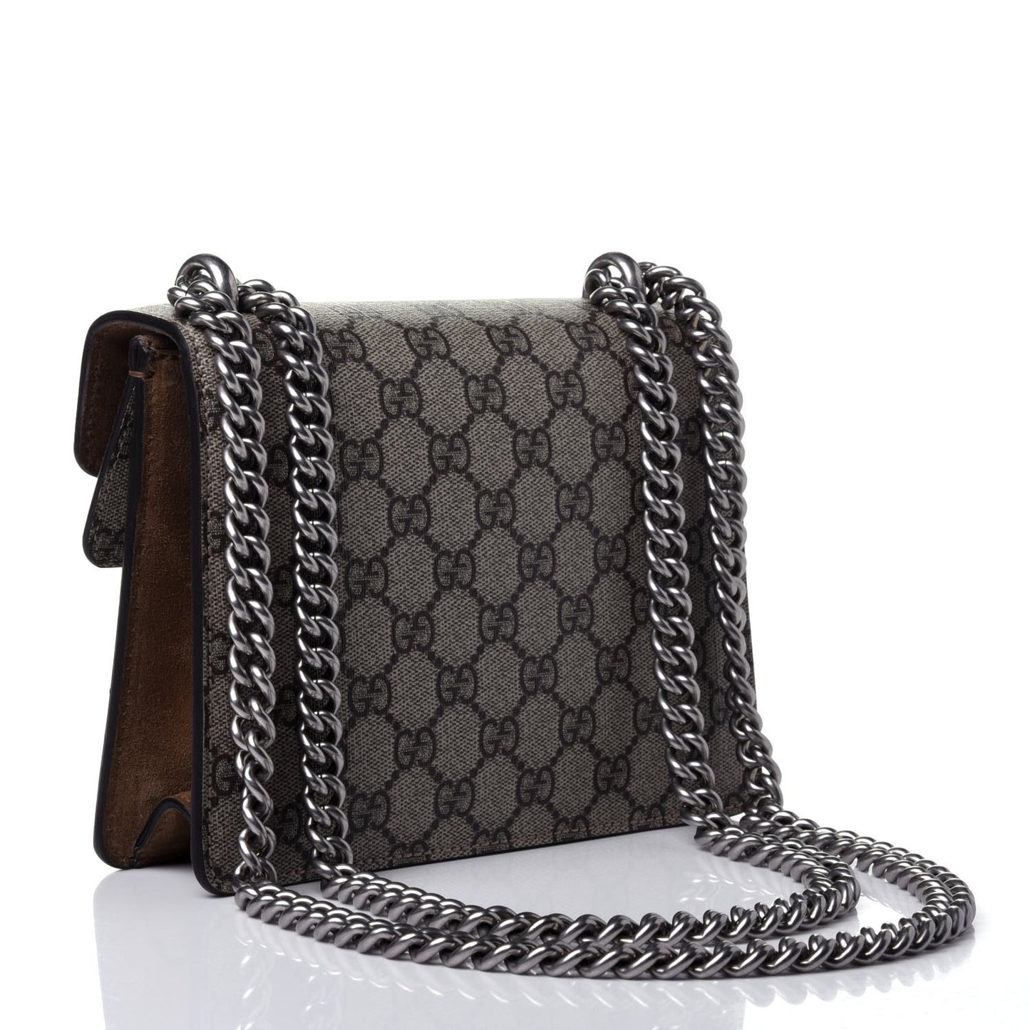 GG Supreme Monogram Mini Dionysus Shoulder Bag Taupe