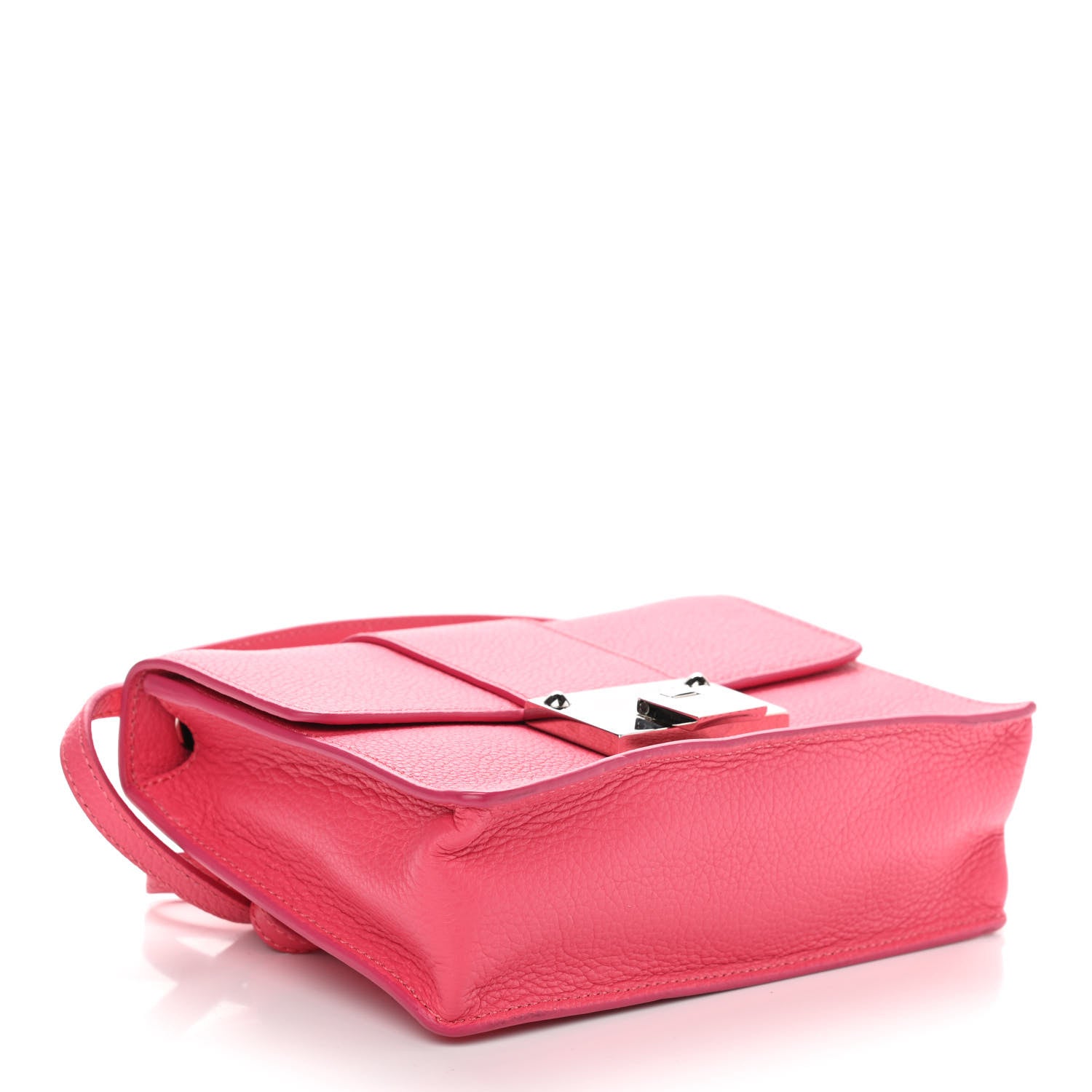 Jimmy Choo Grainy Pebbled Calfskin Rebel Crossbody Bag Pink 4 of 10