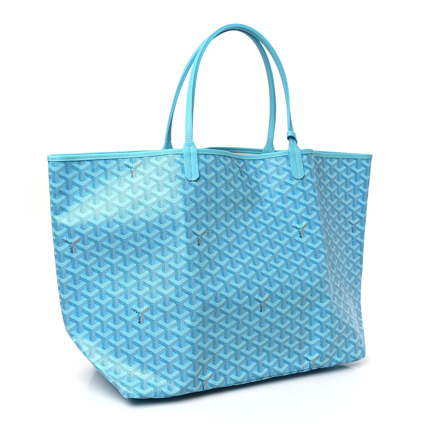 Goyardine Saint Louis GM Balise Beach Towel Set Turquoise