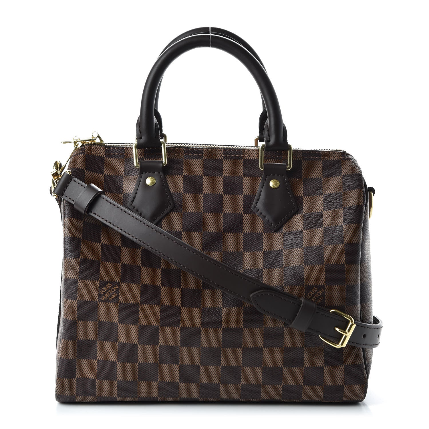 Louis Vuitton Damier Ebene Speedy Bandouliere 25 1 of 10