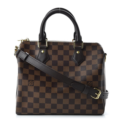 Louis Vuitton Damier Ebene Speedy Bandouliere 25 1 of 10