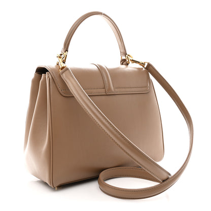 Celine Satinated Calfskin Small 16 Top Handle Bag Beige 3 of 15