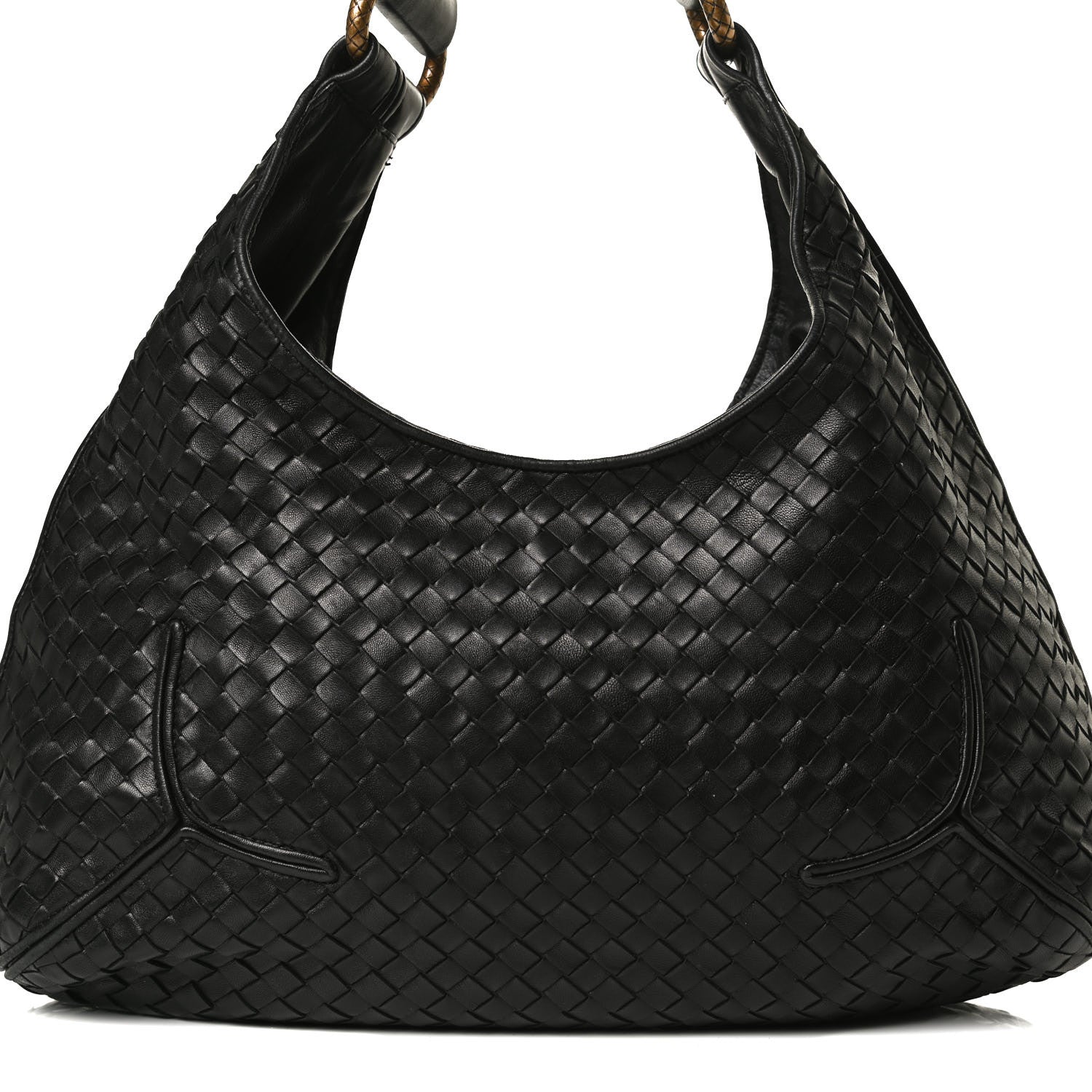 Bottega Veneta Nappa Intrecciato New Ball Hobo Black 9 of 14