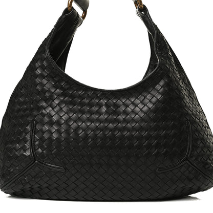 Bottega Veneta Nappa Intrecciato New Ball Hobo Black 9 of 14