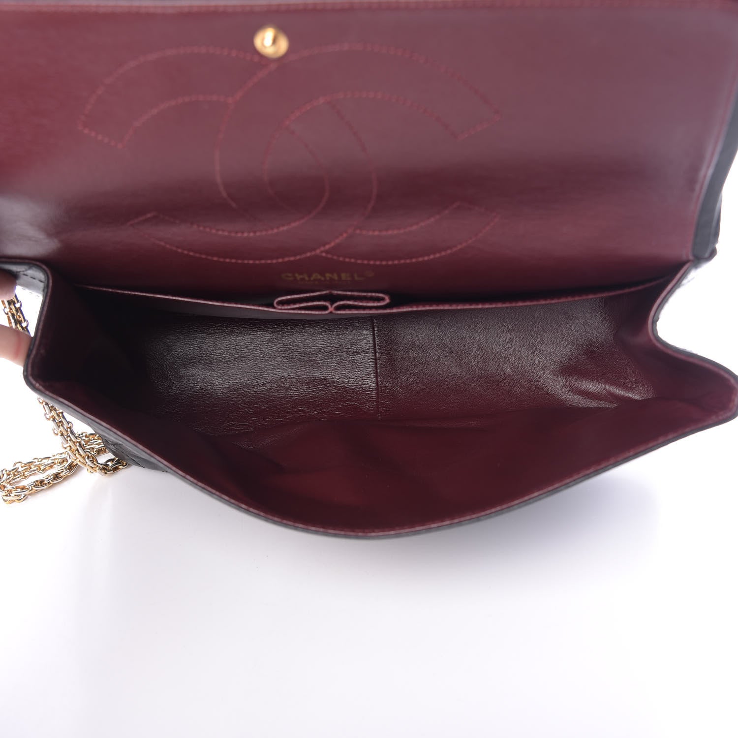 Chanel Aged Calfskin Quilted 2.55 Reissue 227 Flap Black 6 of 15